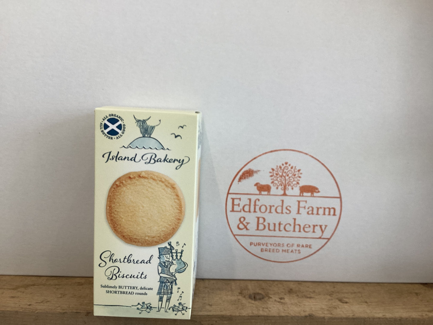 Organic Shortbread Biscuits 125g